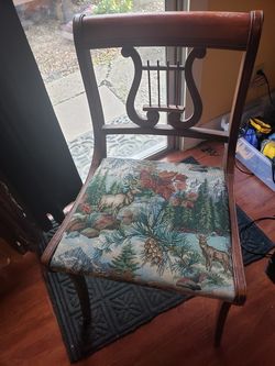 4 antique chairs