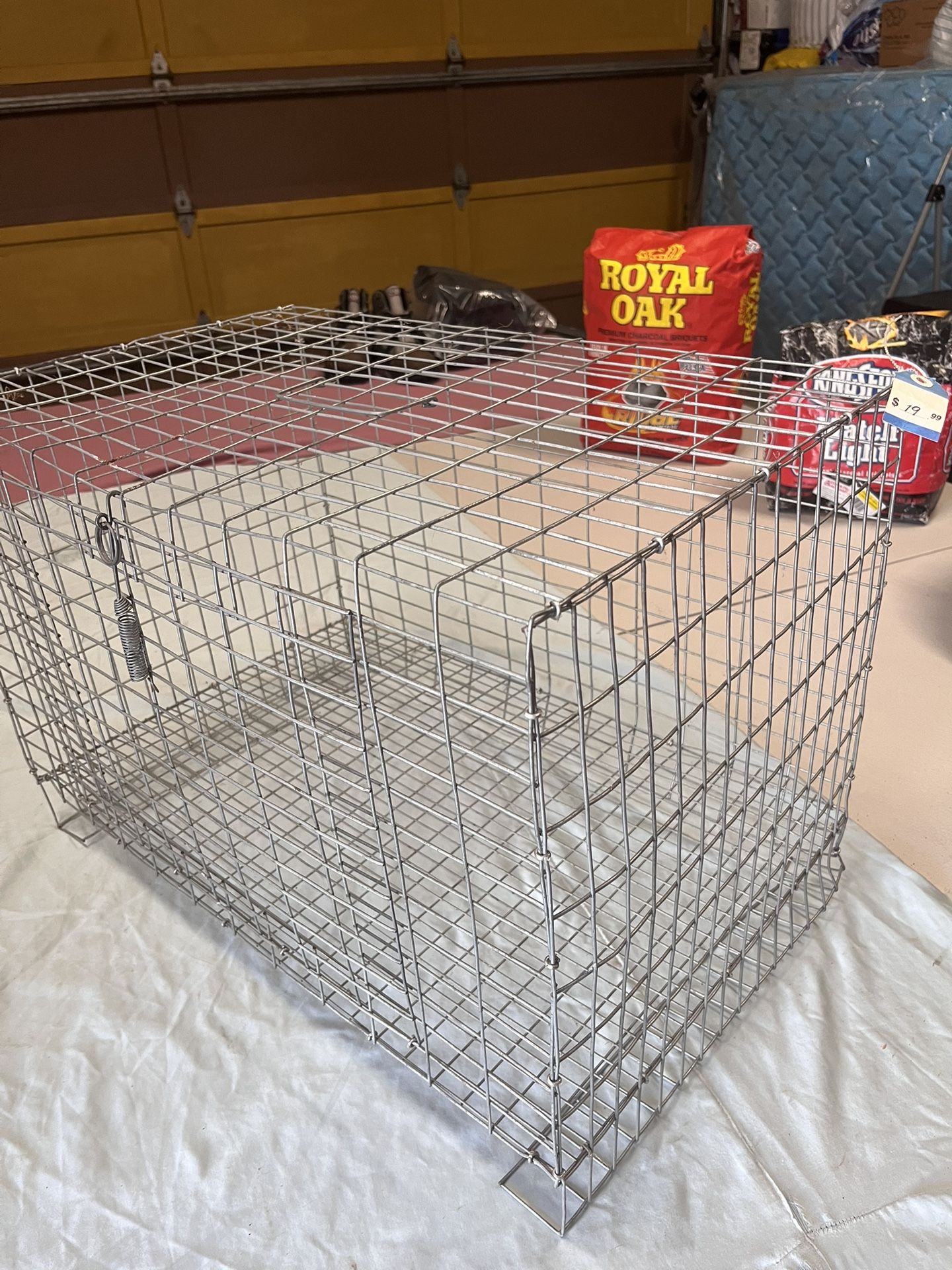 PET CAGE WITH OPEN DOOR / CARRIER 