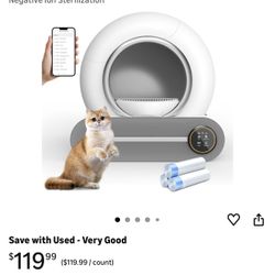 Automatic Self Cleaning Cat Litter Box 