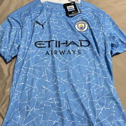Manchester City Authentic Soccer Jersey