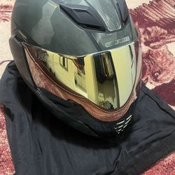 Icon Battlescar Motorcycle Helmet 