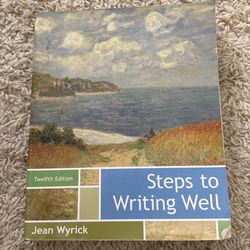 Steps to writing well