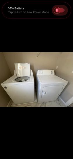Washer & dryer