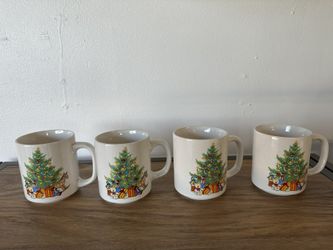 Christmas Glasses, Cup/Mugs, Plates