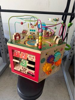 Wooden Activity Center 7-in-1