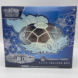 Pokemon Scarlet & Violet Stellar Crown Pokemon Center Elite Trainer Box (ETB)