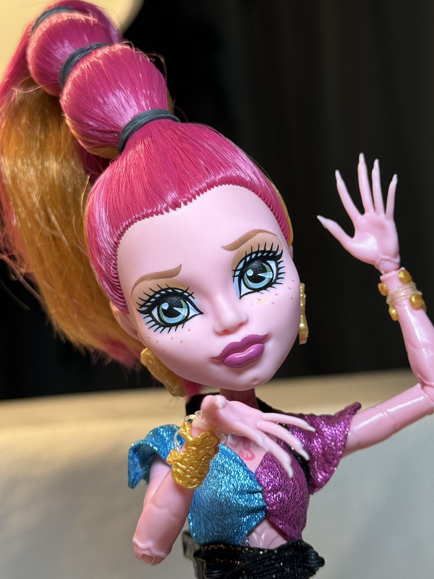 Monster High 13 Wishes GiGi Grant 2013 Doll Good, Clean Condition 