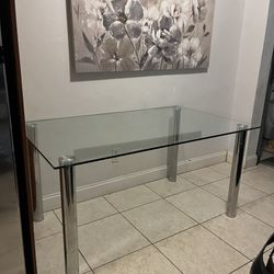 Glass Table For 6 People