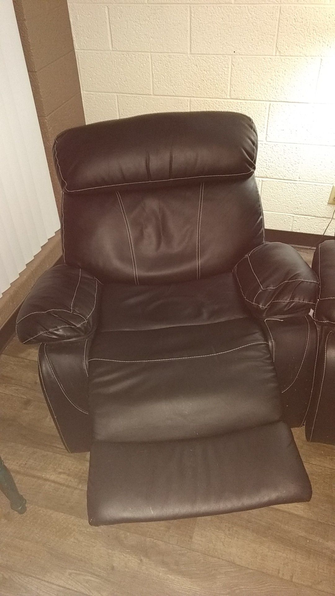 Black recliner