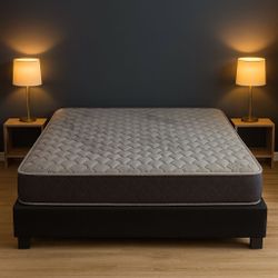 King Size Mattress 12” Inches Thick Plush Firm New From Factory Wrapped in Plastic,  Same Day Delivery 