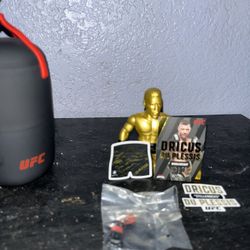 UFC Action Mini Figures Very Rare Gold 