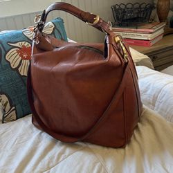 Vintage Leather Duffle/ Luggage Bag Leather 