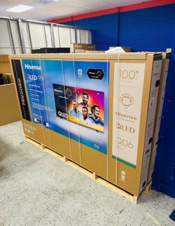 100 Inch Hisense QLED TV 4K UHD Smart