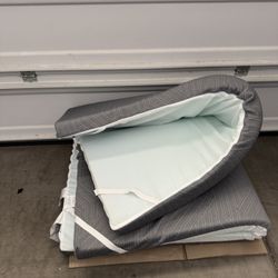 EGO BLACK AIR GEL MEMORY FOAM TOPPER