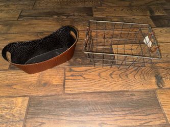 Cooper and metal baskets