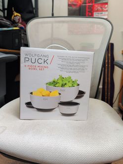 Wolfgang puck 6 piece mixing bowl set