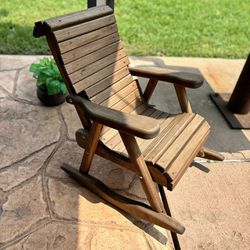 Wooden Rocking Chair For Child