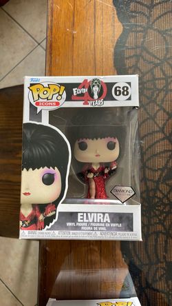 Funko Pop Icons Elvira 40 Years Diamond Collection #68