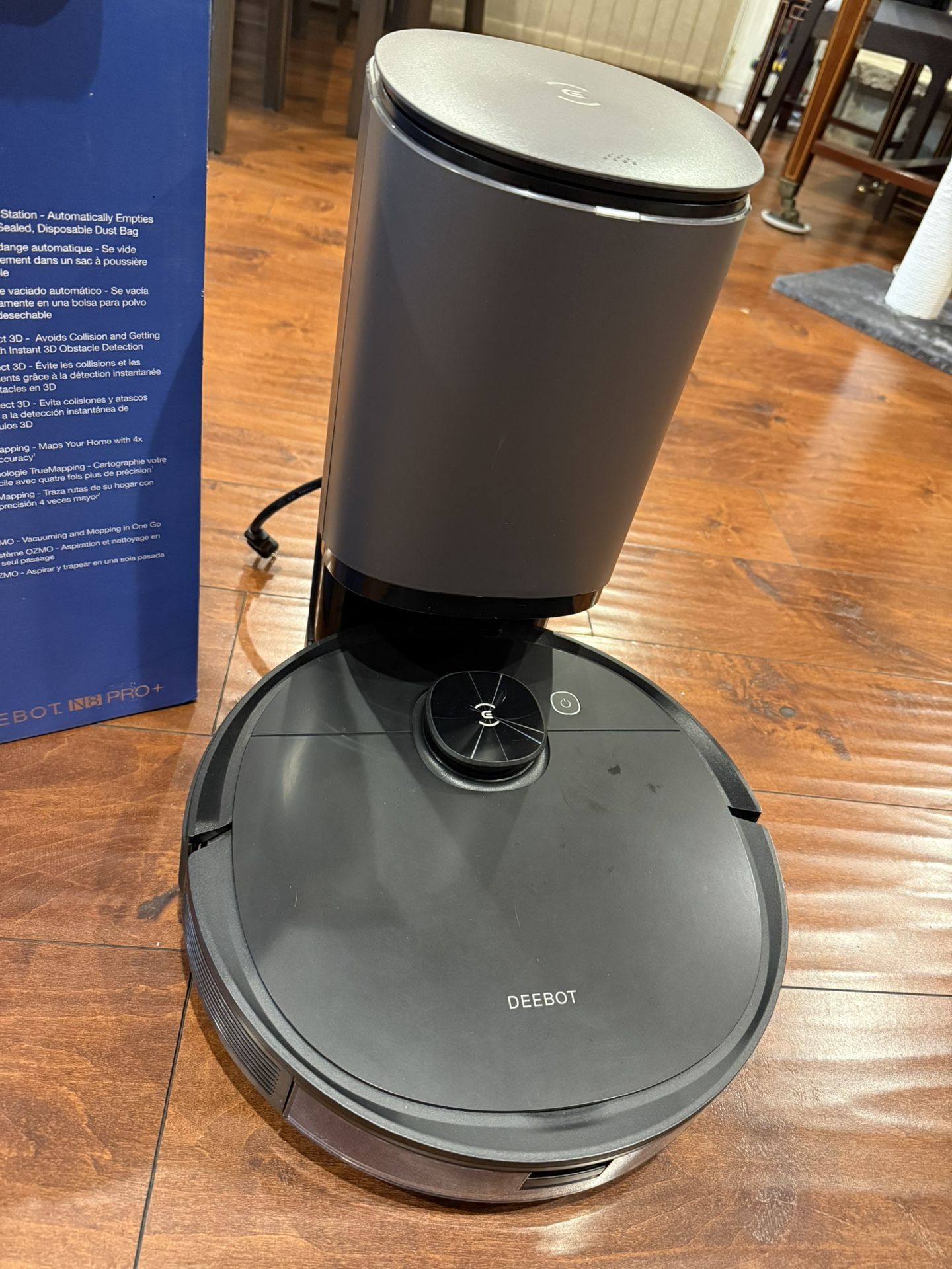 Used Ecovacs Deebot N8 Pro+ with Extra Parts