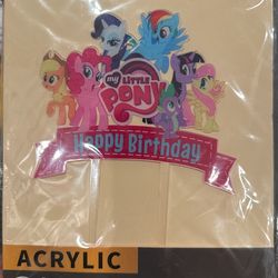 My Little Pony Cake Topper