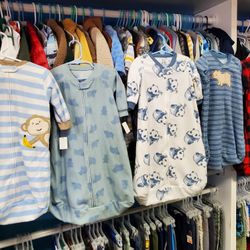 Baby Fleece Sleep Sacks Size O-9m