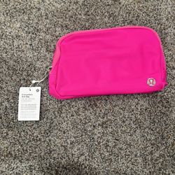 Brand New Lulu Lemon Pink Belt Bag