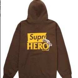 SUPREME ANTI HERO SWEATER SIZE LARGE 