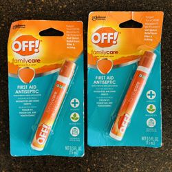 OFF! First Aid Antiseptic Family Care, Bite, & Itch Relief