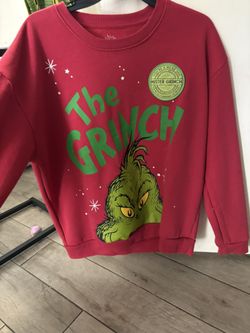 Mens Grinch Sweater Only One Time Use $10