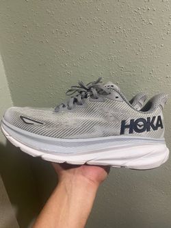 Hoka Clifton Running Shoes Grey Harbor Size 11.5D Men’s