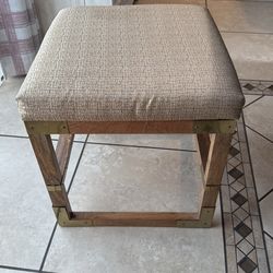 Gold Color Stool