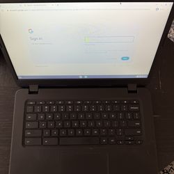 Black Chromebook Lap Top