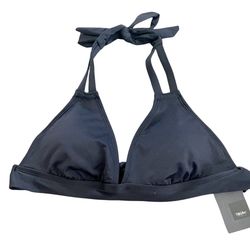 Mossimo Black Triangle Bikini Top 