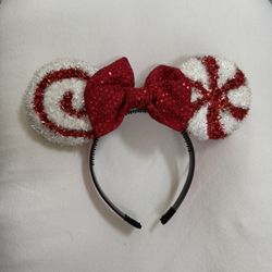Christmas Minnie Ears