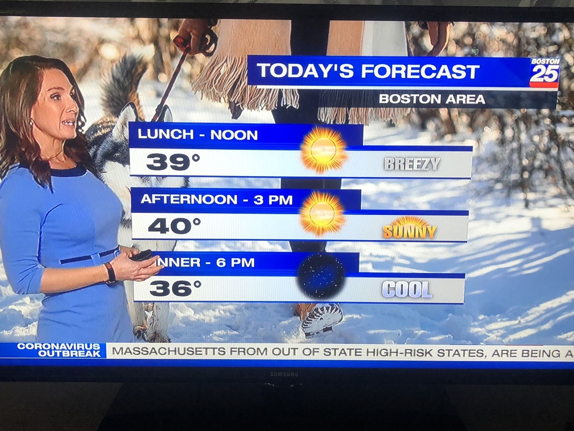 Samsung 40” TV w/ Amazon Fire Stick