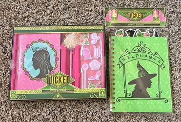 New Wicked Journal Set and Spiral Journals