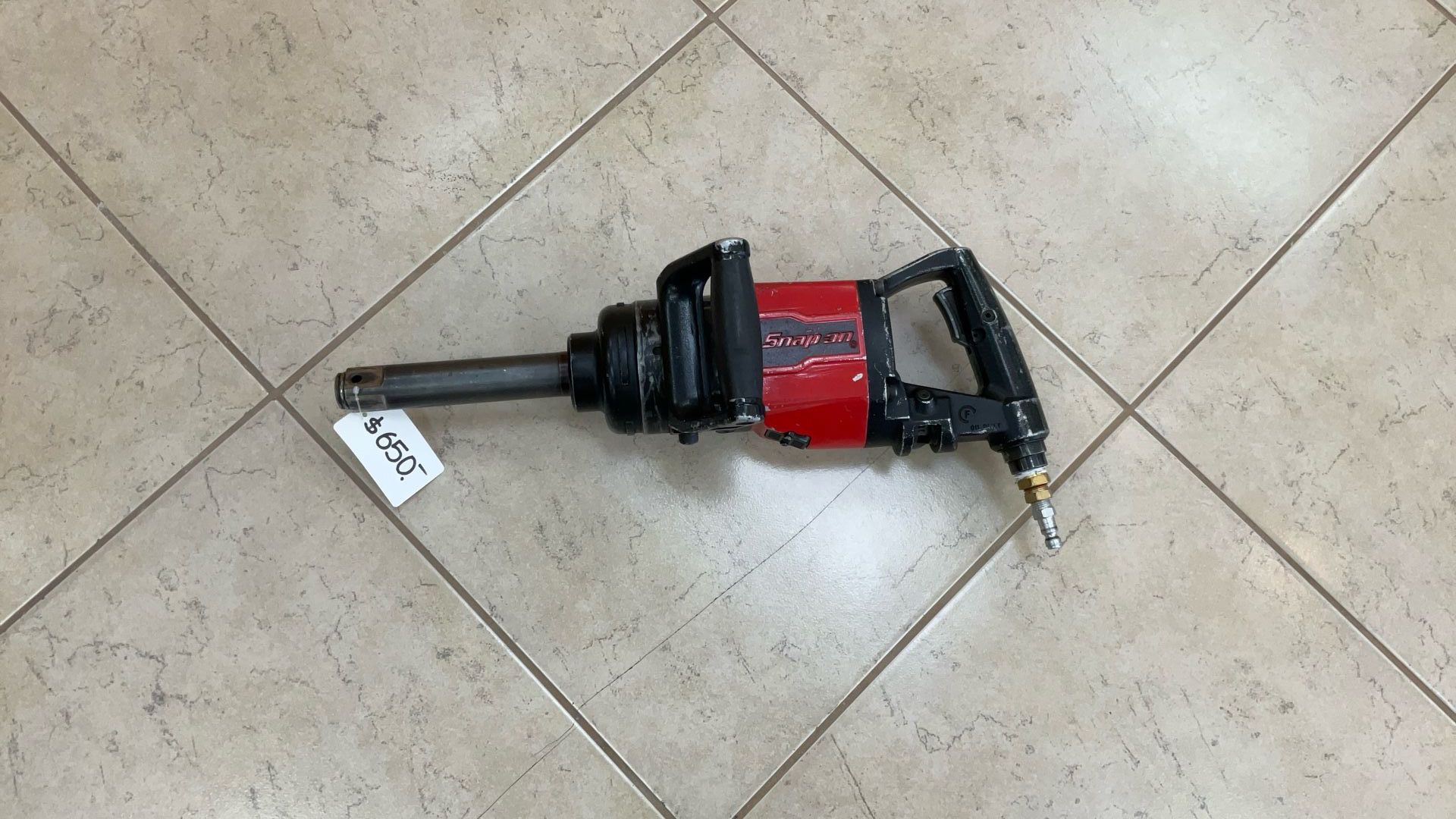 SNAP-ON PT1800 1” DRIVE AIR IMPACT WRENCH.