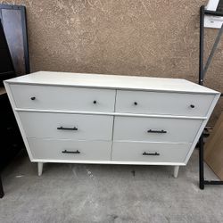 White Living Spaces Dresser