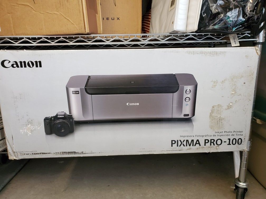 Canon PIXMA PRO-100 Wireless Professional Inkjet Photo Printer and Photo Paper Pro Luster 13x19