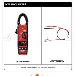 Milwaukee 600 Amp AC/DC Digital Clamp Meter 