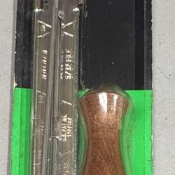 Vintage Craftsman 5/32-Inch Chainsaw File Guide with Files Part#71-36561. Swiss files. Package shows some wear!