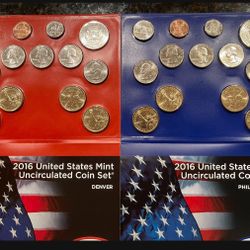 2016 US Mint P&D w/Presidents Regan Ford & Nixon $1 Coins BU UNCIRCULATED with Certificate Of Authorities COMPLETE SET 26 Coin Set