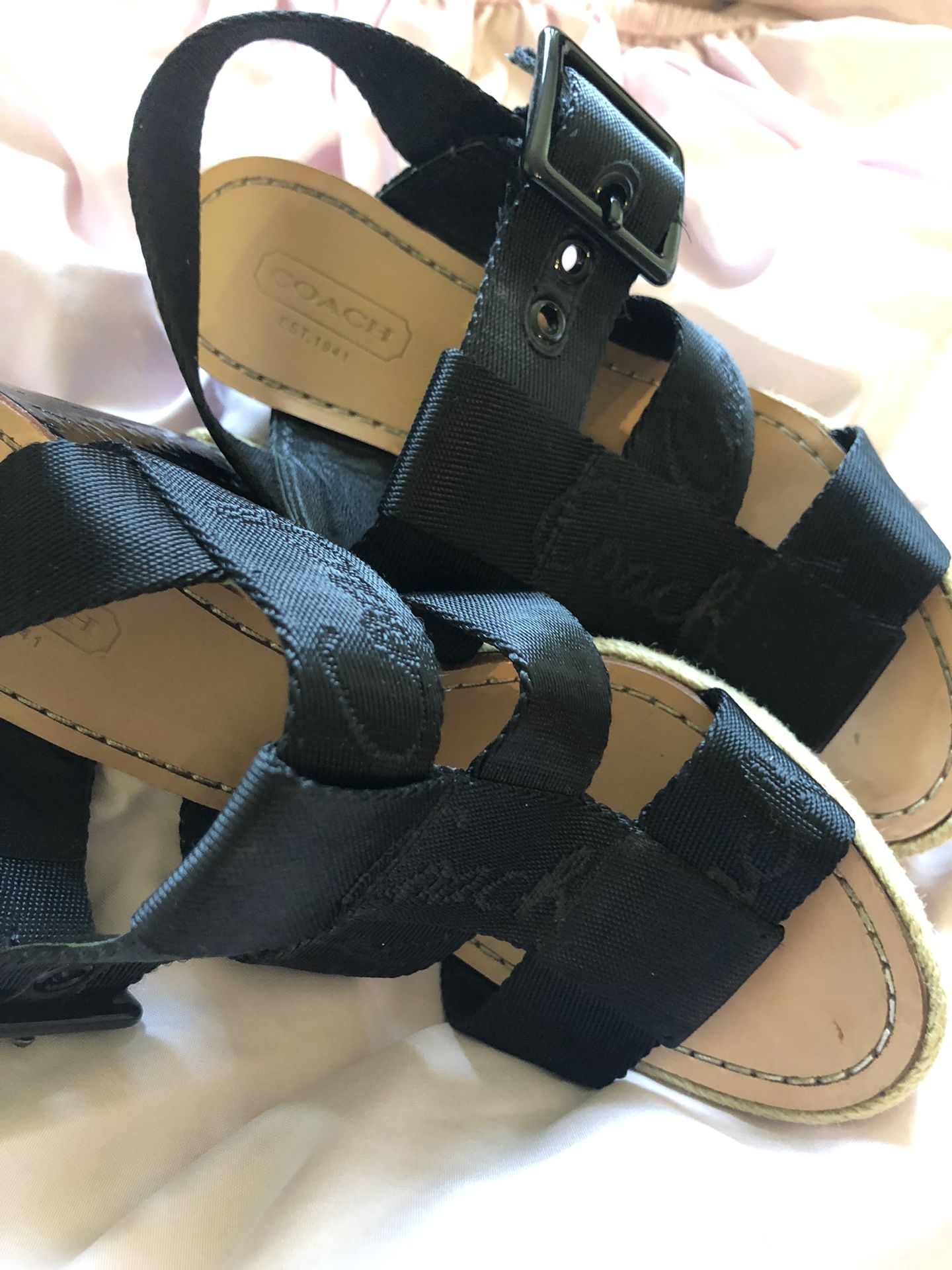 Size 5.5 Coach Wedges