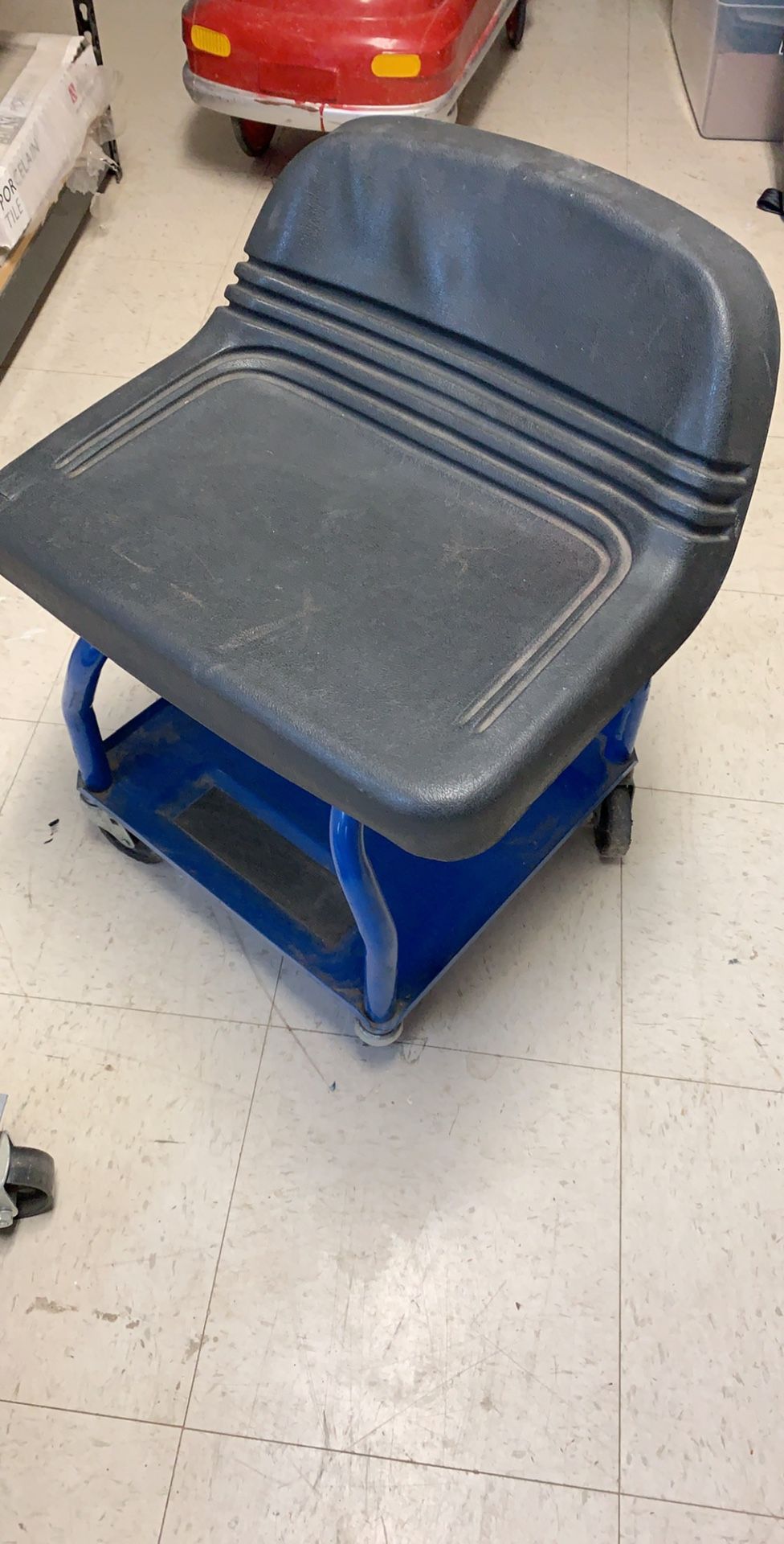 Cornwell Tools Highback mechanic creeper seat