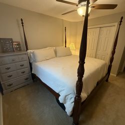 Vintage King Bed Frame
