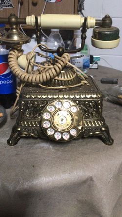 Antique Emperor Rotary Phone