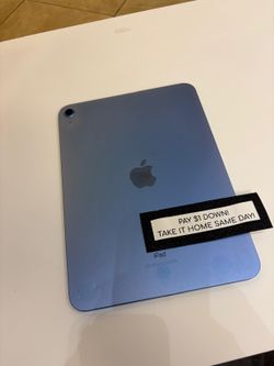 Apple IPad 10th Gen Tablet - Pay $1 today and the rest later!!