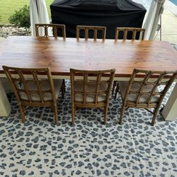 Stunning Oversized Outdoor Table And Chairs