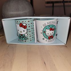 Hello Kitty Christmas Coffee Cups