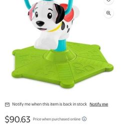 Bounce & Spin Dog Toy *SEND OFFERS*